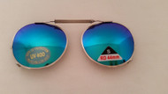 round adjustable mirrored lenses clip on 044mm
SILVER/BLUE LENS