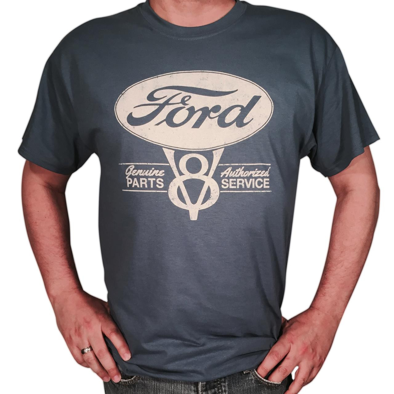 New Licensed Men's T-Shirt Genuine Ford Parts Sold Here 