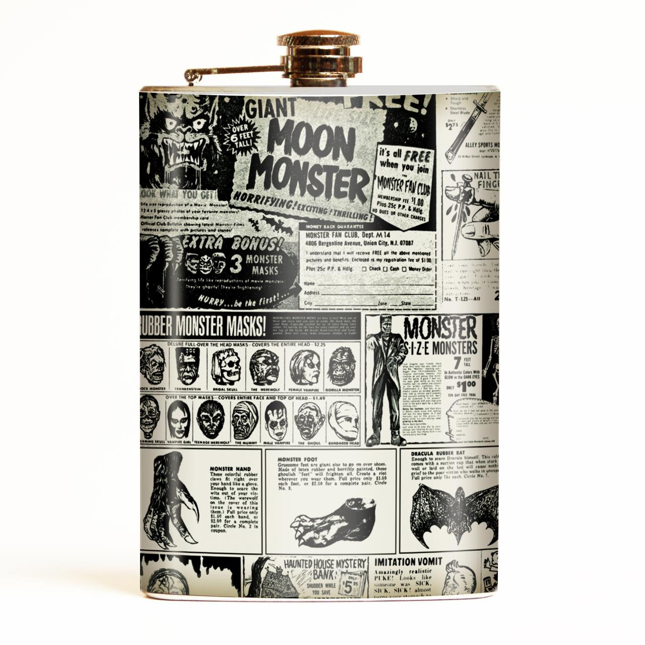 Monster Magazine Flask* - OUT OF STOCK! -