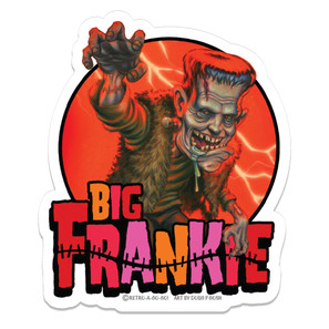 P'gosh Big Frankie Vinyl Sticker