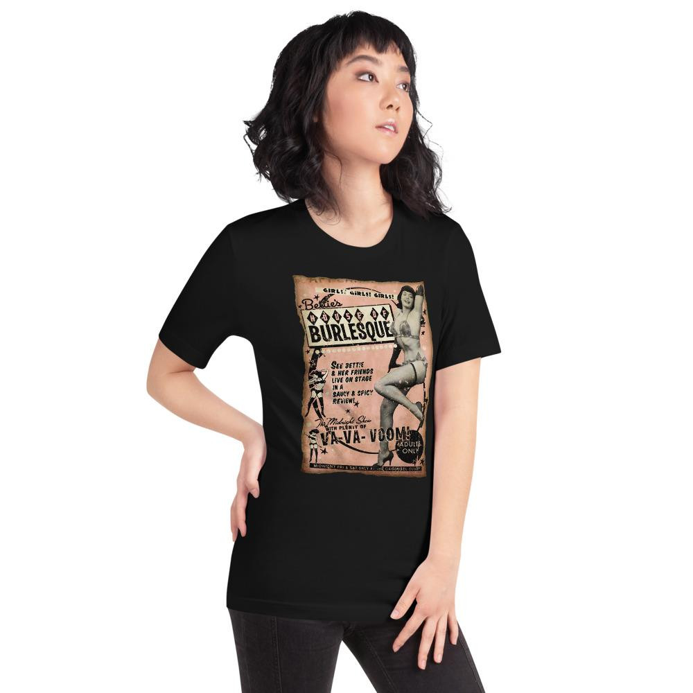Bettie Page House of Burlesque Essential Unisex T-Shirt -