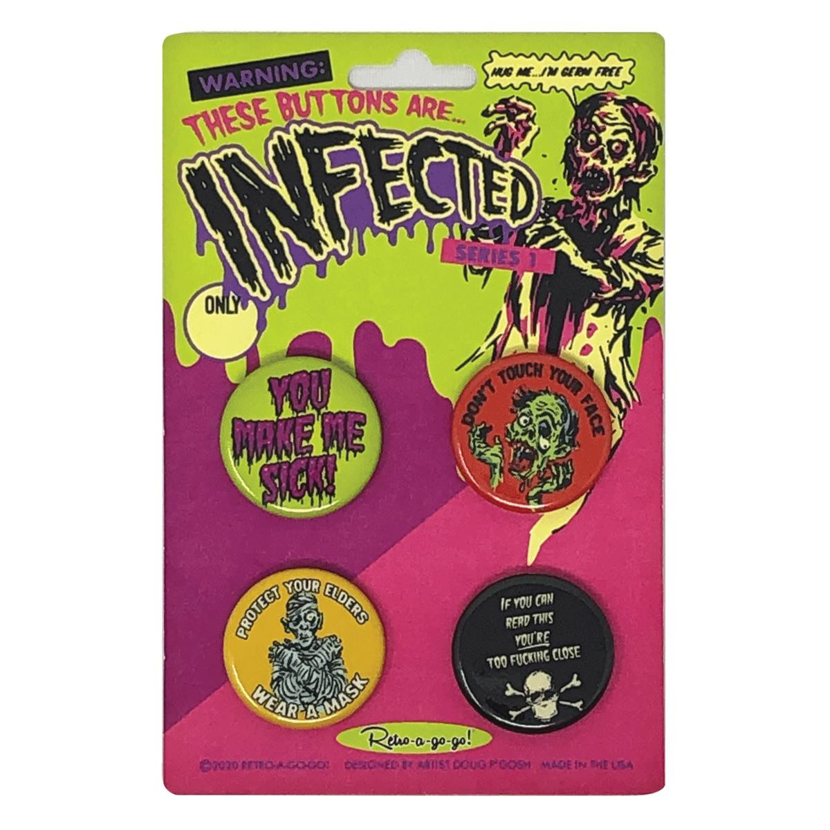 Infected Button Set 1* -