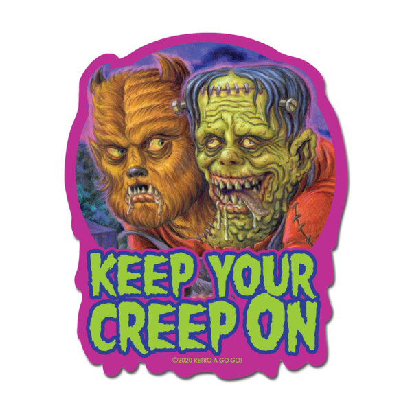 Keep Your Creep On Vinyl Sticker* -