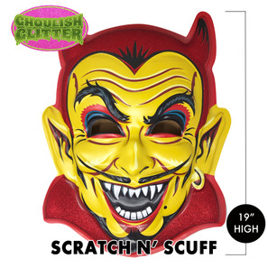 Scratch n' Scuff Spook House Devil 3D Wall Decor