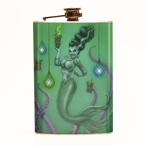 Franken Mermaid Flask-OUT OF STOCK -