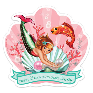 SugarLand Mermaid Dream Vinyl Sticker