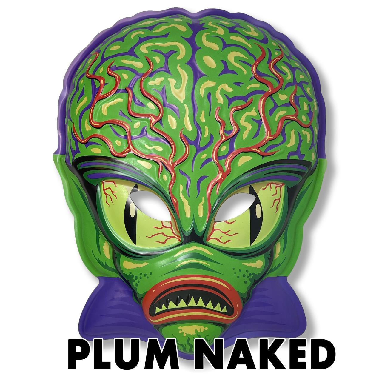 "Plum Naked" Space Alien 3-D Wall Decor* -