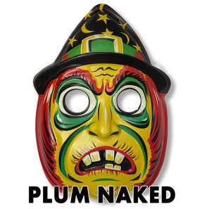 "Plum Naked" Magic Glitter Witch 3-D Wall Decor*
