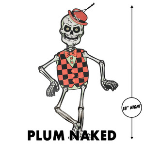 "Plum Naked" Crazy Bones Jointed Figure*