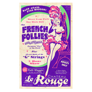 LeRouge French Follies Poster