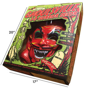 Fire Ball Devil 3-D Wall Decor