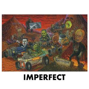 Imperfect P'gosh Monster-Rama 20" x 30" Print