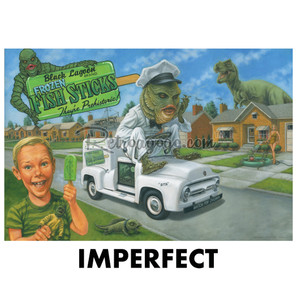 Imperfect P'gosh Creaturbia 20" x 30" Print