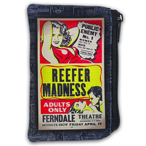 Reefer Madness Zipper Coin Pouch