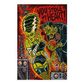 Sol Rac "You Stole My Heart" Print