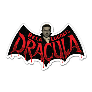 Bela Lugosi is Dracula Bat Vinyl Sticker*