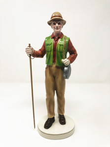 "Out Fishing" Ceramic Statue