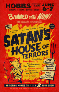 Satan's House of Terrors Poster*