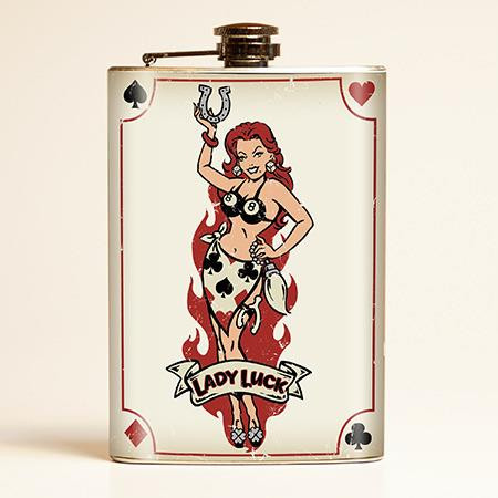 P'gosh Lady Luck Flask -