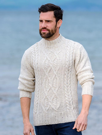Mens Wool Sweaters, Irish Sweaters - Home Of The Aran Sweater