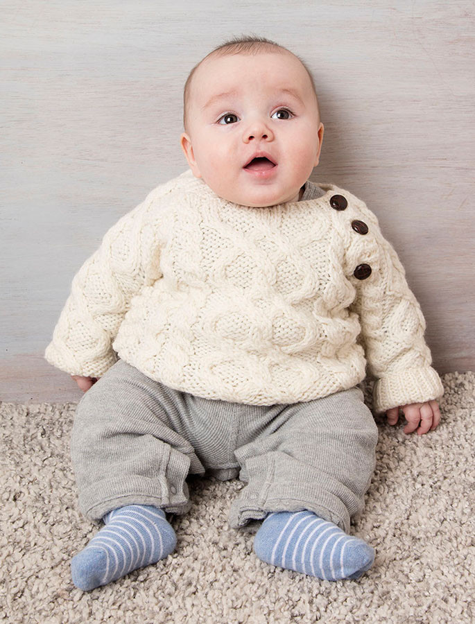 baby irish sweater