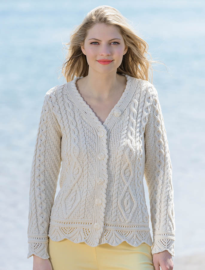 aran cardigan