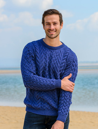Mens Wool Sweaters Irish Sweaters Home Of The Aran Sweater