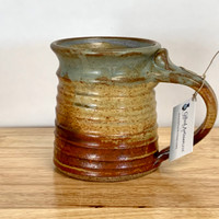 Handmade Pottery Mug - Oasis Glaze 12 oz