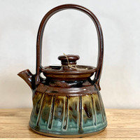 Handmade Pottery Teapot  26oz