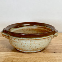 Handmade Stoneware Chili/Soup Bowl  Rust