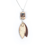 Tessoro Classic Collection Natural Birch Necklace