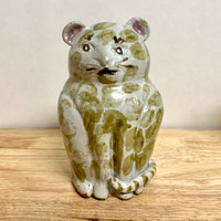  Handmade Pottery Animal Bank Cat