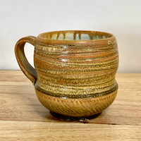 Handmade Crystalline Mug. One of a kind!