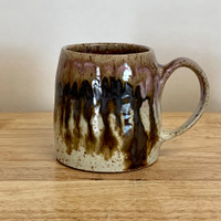 Handmade Pottery Borealis Mug in Dusk