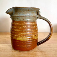 Handmade Pottery 24  os Pitcher in Oasis Glaze