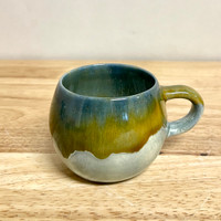  Handmade Ceramic Landscape Espresso Coffee Mug