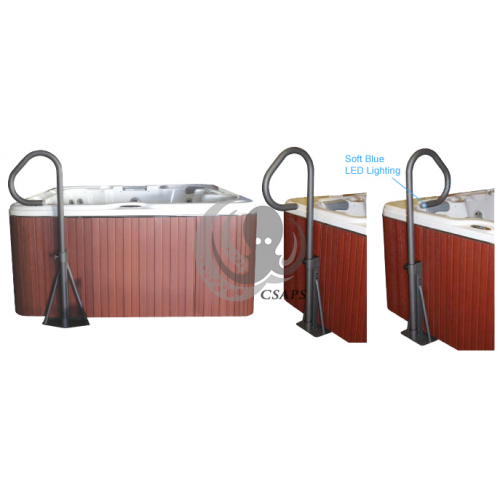 handrail for hot tub