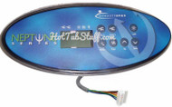 11010 Topside Control for Dynasty Spas with Overlay sticker, This comes with an 8 pin connector, if you need the XE pack connection it is part 12648

FREE SHIPPING on this item!!