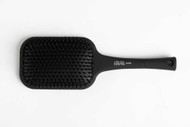 Glide Black Rubberised Paddle Brush