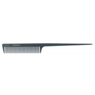 Carbon Fibre Tail Comb Plastic End JF0210
