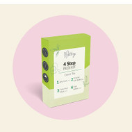 Mitty 4 Step Pedi Kit With Jelly Soak - Green Tea