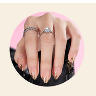 Mitty Soft Press On Nails – Bejewelled