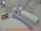 RENU Manifold Hot Tub Spa Old To New Style 2"spg x (2)3/4" Coupler Kit Video How To
