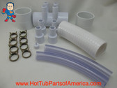 RENU Manifold Hot Tub Spa Old To New Style 2"spg x (4)3/4" Coupler Kit Video How To