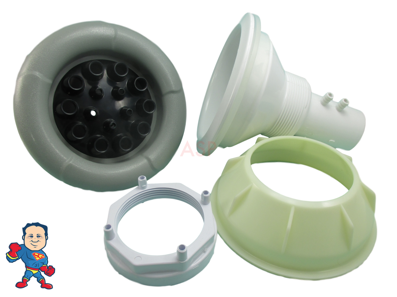 Jet Body Jet For Master Spa 7 5 8 Down East Hot Tub Gray Blaster Part