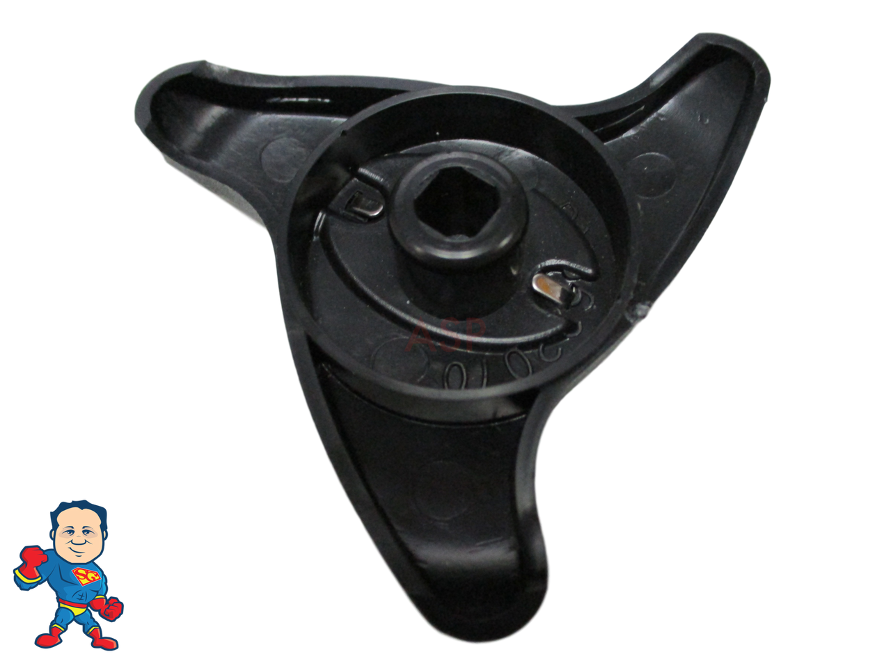 Trevi Spa Hot Tub Air Control Handle Black for Dynasty 12825