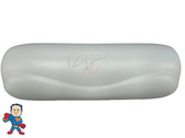 LA Spa Hot Tub Neck Pillow 1 Tab 12" X 4 3/8" Gray with La Spa Logo