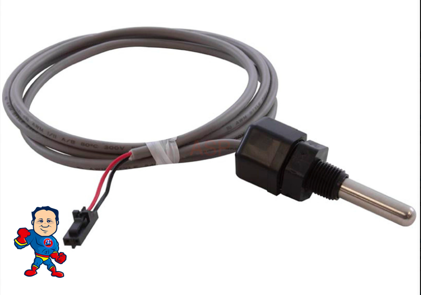 Spa Hot Tub Heater M7 Sensor HydroQuip Replacement Temp & Hi Limit 46"