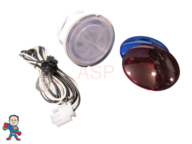 Spa/Hot Tub Light Replacement Kit – 12V With 8' Wire, Bulb, Plug, And How-To Video