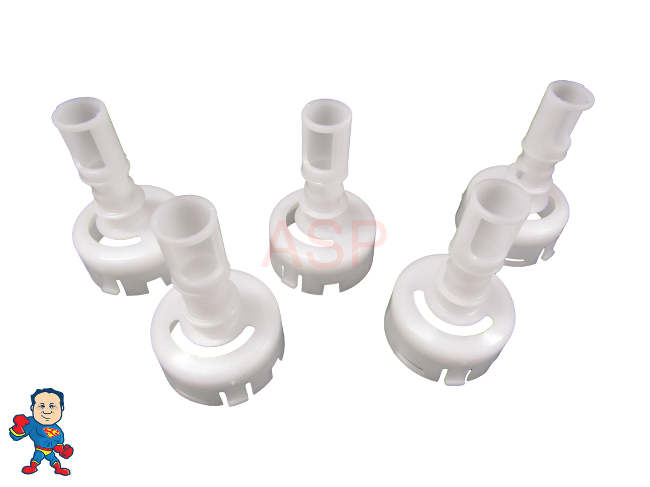 (5) Pentair Cyclone Luxury Spa Jet Diffusers Hot Tub 3.5 4.10" Video